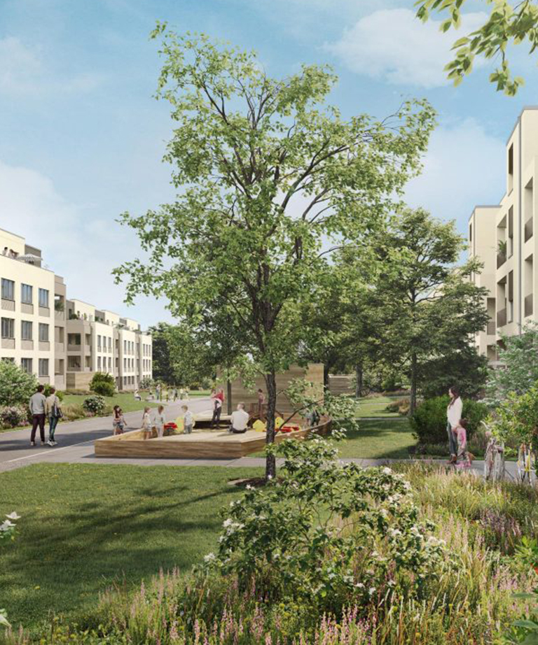 Hoch-Plus-Berlin-Olympisches Dorf